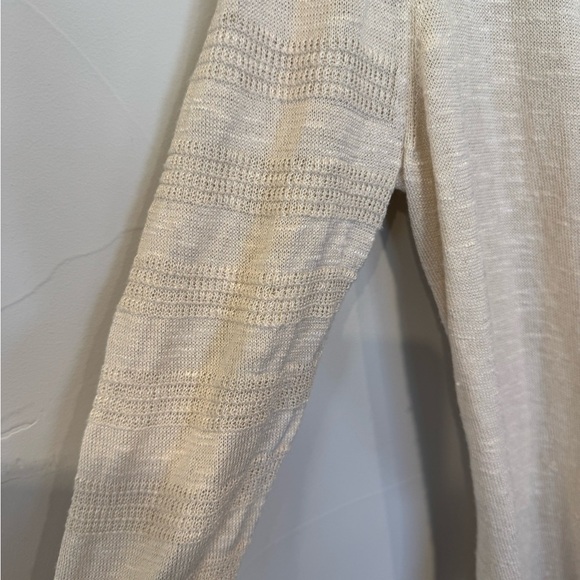 Yellow Bird by Anthropologie open front cardigan size Large - Picture 3 of 5